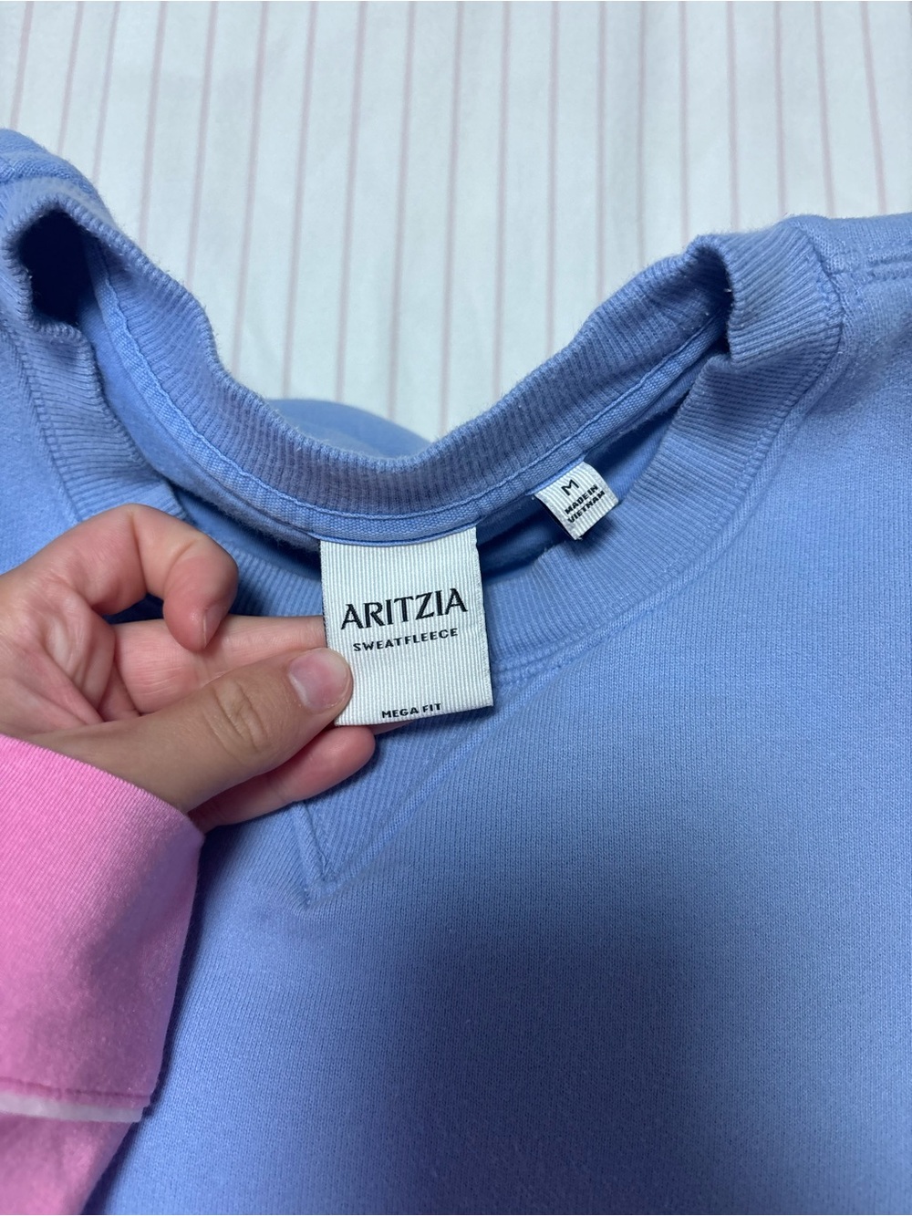 Periwinkle aritzia set mega fit